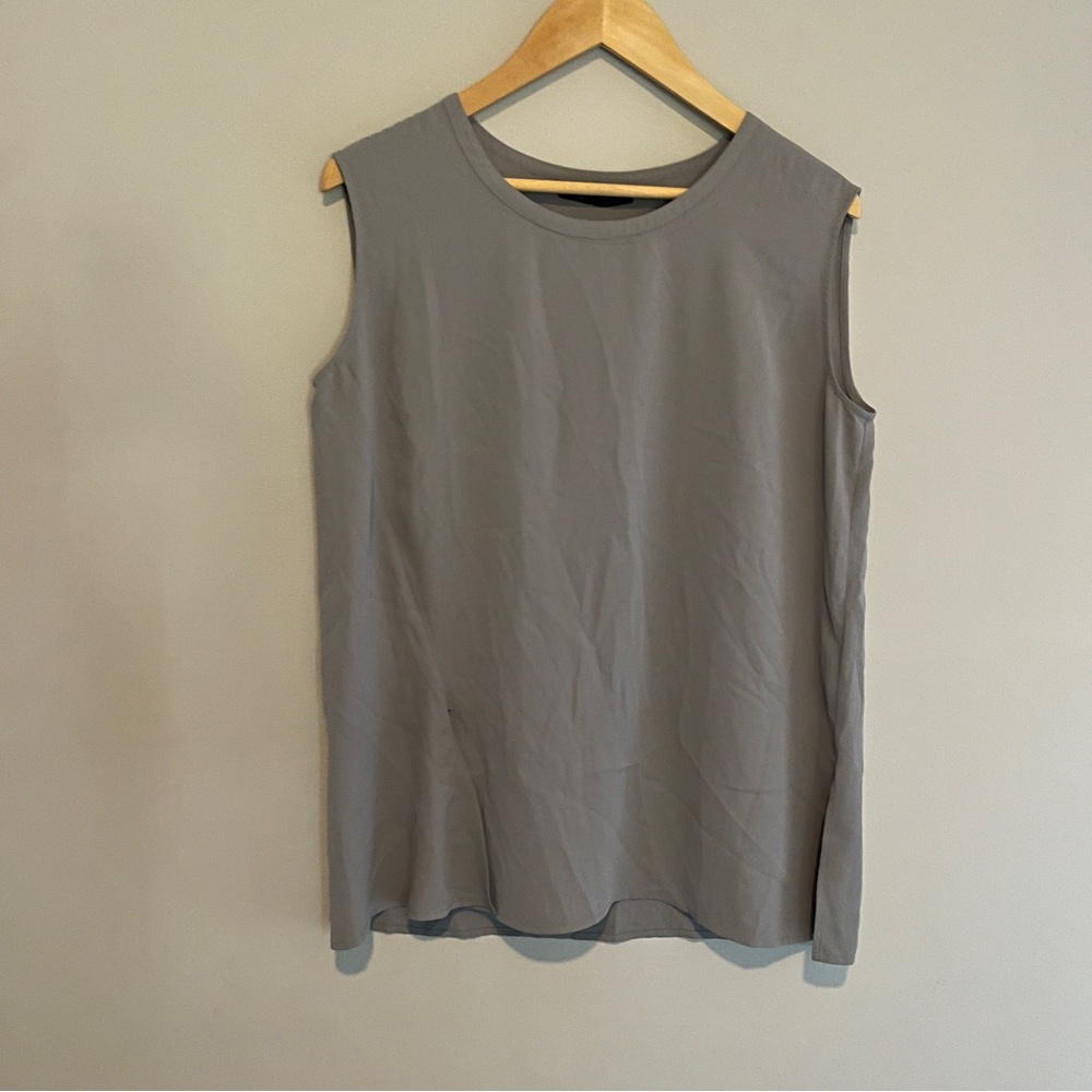 All Saints Olive Green Flowy Tank Top Size 4 Small